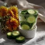 Agua De Pepino RECETAS KETO: Hidrataci&oacute;n Celular Suprema