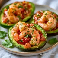 Aguacates Rellenos Langostinos en 15 Min