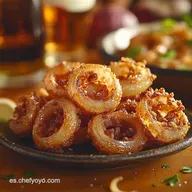 Aros de Cebolla DelRecetarioDoit arosdecebolla El secreto de la masa de cerveza crujiente