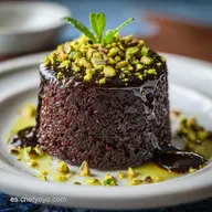 Bizcocho de Chocolate y Pistacho: Receta Saludable y Sin Gluten