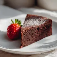 Bizcocho de Chocolate Sin Harina en 50 Minutos