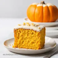 Bizcocho de Calabaza Especiado Receta Casera con Frosting