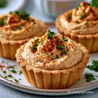 Mini Tartaletas de Hummus: Bocaditos Econ&oacute;micos