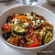 Comida Sana: Bowl de Quinoa y Vegetales Asados 50 Minutos