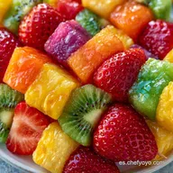 Brochetas de Fruta Listas en 15 Min