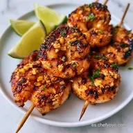 Brochetas De Langostinos Grill Para 4