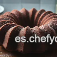 Bundt Cake Chocolate Almendra: Receta F&aacute;cil y Deliciosa