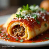 El Burrito Relleno de la Abuela Crujiente y Sabroso