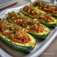 Receta con calabac&iacute;n relleno al horno: &iexcl;40 Minutos!
