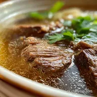 Caldo De Huesos Casero: Olla Presi&oacute;n en 2 Horas 20 Min