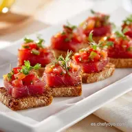 Aperitivo Barato At&uacute;n: 24 Canap&eacute;s en 25 Minutos