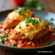 Cazuela de Papas Rellenas F&aacute;cil La M&aacute;s Cremosa