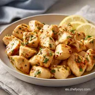 Receta F&aacute;cil de Cena R&aacute;pida y Saludable con Pollo: 4 Porciones