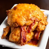 Cheesy Bacon BBQ Chicken Mi Receta Estilo Monterrey