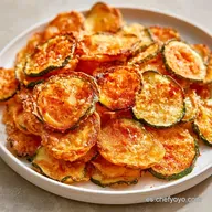 Chips de Calabacín con Queso Parmesano