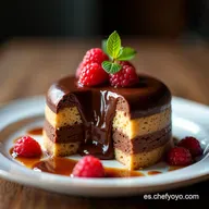Chocoflan o Pastel Imposible Receta Mexicana F&aacute;cil