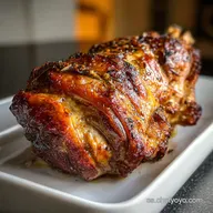 Cordero Asado Al Horno Jugoso con Piel Crujiente