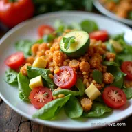 Receta Ensalada Navide&ntilde;a Mexicana El Collage de Colores F&aacute;cil