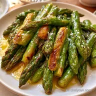 Espárragos Verdes en Airfryer con Ajo