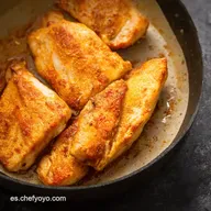 Filetes de Pollo al Ajillo F&aacute;ciles Receta de la Abuela
