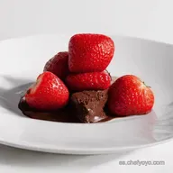 Fresas con Chocolate F&aacute;cil El Postre M&aacute;s R&aacute;pido