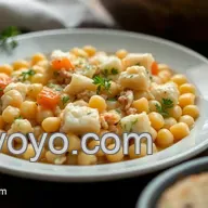 Garbanzos con Bacalao: Un Cl&aacute;sico Reconfortante Espa&ntilde;ol