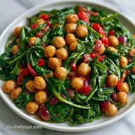 Garbanzos Con Espinacas Para 4 Personas