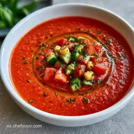 Gazpacho En Thermomix Fácil: 6 Raciones