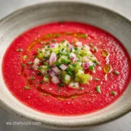 Gazpacho en Thermomix para 4 Personas