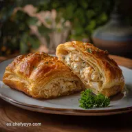 Hojaldre Relleno: Base Seca y Cremoso Interior