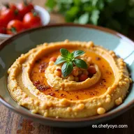 Hummus de Garbanzos con Piment&oacute;n Mi Secreto Espa&ntilde;ol