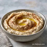 Hummus de Garbanzos Casero Fácil en 5 Min
