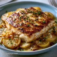Receta de Merluza al Horno con Patatas