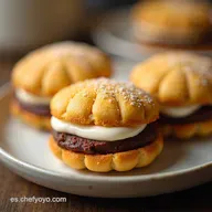 Mini Alfajores de Maicena Receta F&aacute;cil Porte&ntilde;a