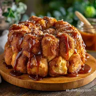 Monkey bread sin gluten: Receta esponjosa de pan de mono casero.