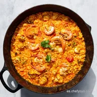 C&oacute;mo Hacer Una Paella de Mariscos Aut&eacute;ntica Estilo Mediterr&aacute;neo