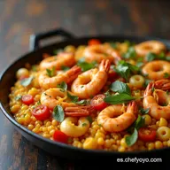 Paella de Mariscos Aut&eacute;ntica Receta Paso a Paso Cocina F&aacute;cil