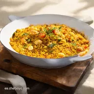 Paella Mixta Como en Valencia Receta F&aacute;cil y Deliciosa
