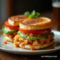 Panini de Pollo Chipotle Estilo Panera 35 Minutos