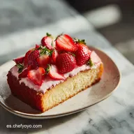 Pastel de Fresas: 12 Porciones