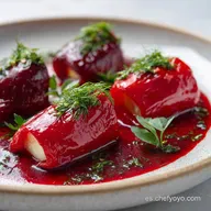 Pimientos De Piquillo Rellenos de Bacalao | Receta Casera
