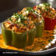 Pimientos rellenos de at&uacute;n: Receta F&aacute;cil, Cremosa y Perfecta para Tapas