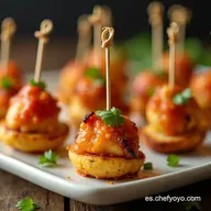 Pinchos Morunos de Pollo Receta F&aacute;cil y Sabrosa