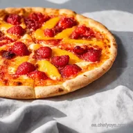 Pizza Dulce de Frutas F&Aacute;CIL Receta Espa&ntilde;ola Casera