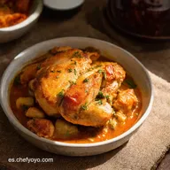 Delicioso Pollo a la Toscana Chicken in a Facil&iacute;simo