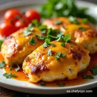 Pollo Fridays Casero Chisporroteo de Queso F&aacute;cil