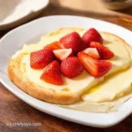 Provolone al Horno F&aacute;cil Estilo Fresas y Aceite Delicioso