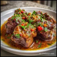 Rabo de toro al vino tinto: Cocci&oacute;n Lenta