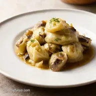 Ravioles de Portobello Olive Garden Receta Cremosa F&aacute;cil