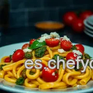Rigatoni al Pesto Casero: &iexcl;Sabor Italiano en tu Mesa!